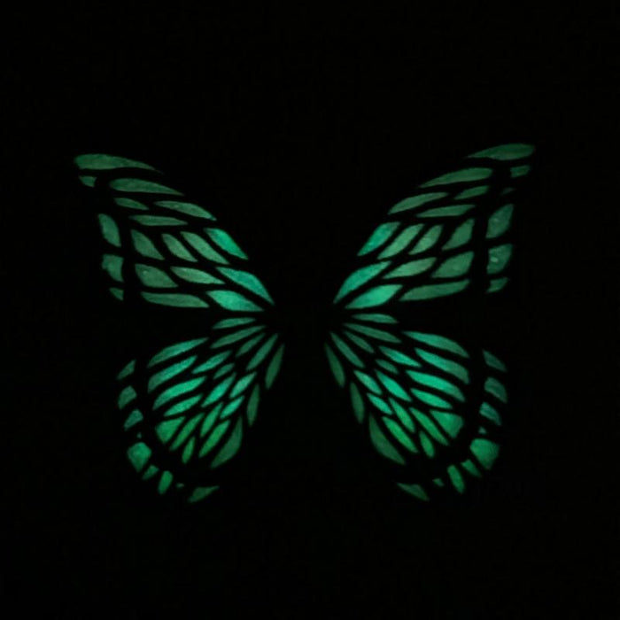 Multi Morpho Glow in the Dark Paper Butterfly Magnet