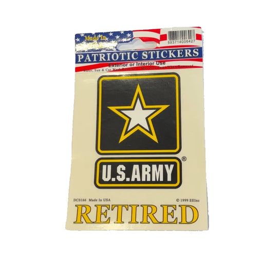US Army Retired Sticker