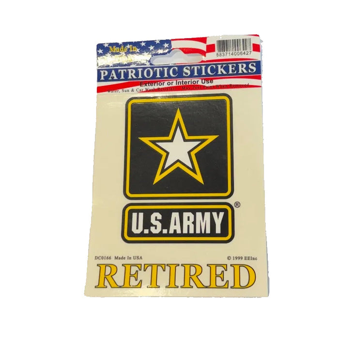 US Army Retired Sticker