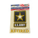 US Army Retired Sticker