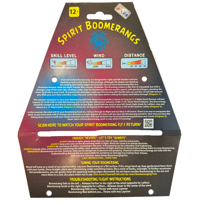 Spirit of Fire Right Handed Boomerang