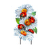 Ladybugs and Daisies Metal Yard Stake