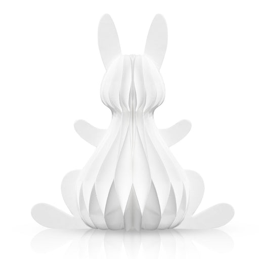 Large White Bunny Honeycomb Paper Decor