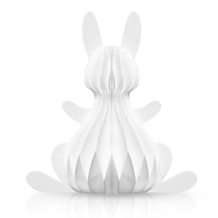 Large White Bunny Honeycomb Paper Decor