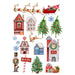 North Pole Magic Window Clings Set