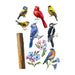 Country Birds Window Cling Set