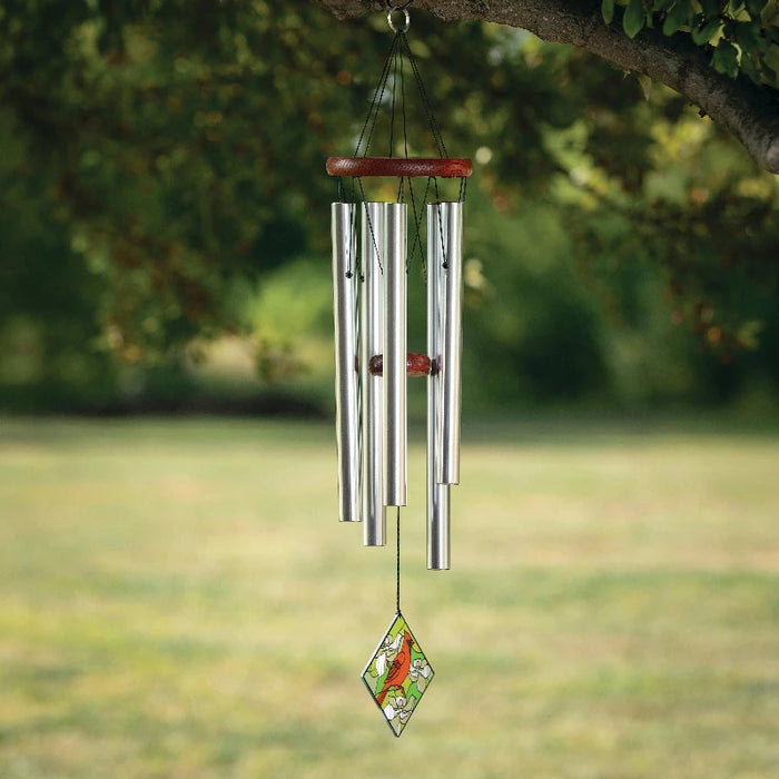 26" Cardinal Décor Wind Chime