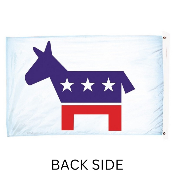 3x5' Democrat Nylon Flag - Made in the USA