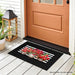 Striped Geraniums Mini Switch Doormat Insert