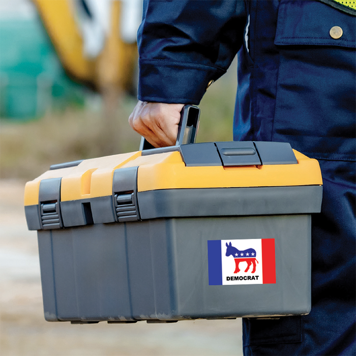Democrat Stripes Decal - Made in USA