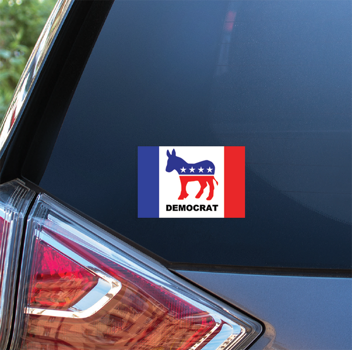 Democrat Stripes Decal - Made in USA