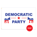 3'x5' Democratic Party Polyester Flag - Made in USA