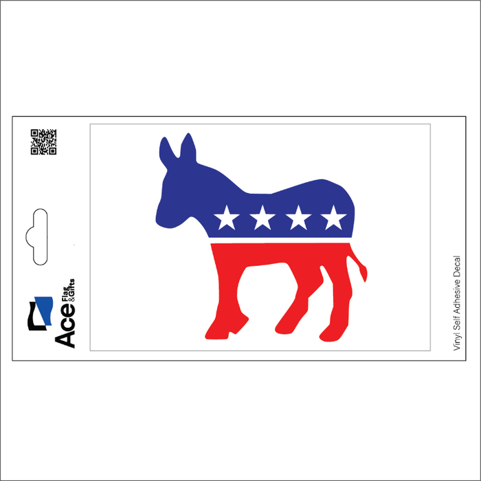 Democrat Donkey Decal - Made in USA