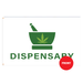 3x5' Dispensary Mortar Polyester Flag - Made in USA