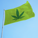 3x5' Marijuana Leaf Polyester Flag - Made in USA