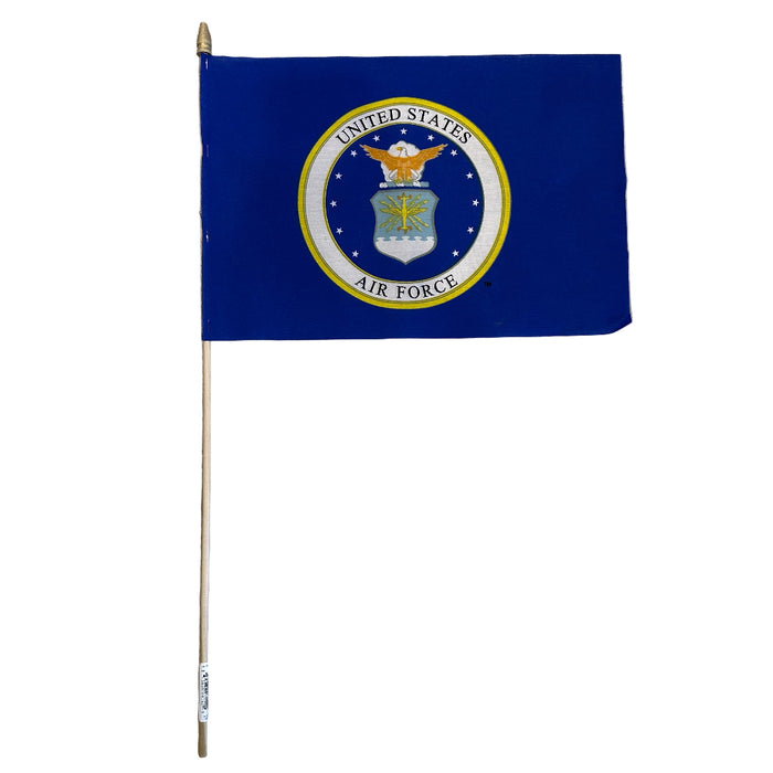 12x18" US Air Force Traditional Stick Flag