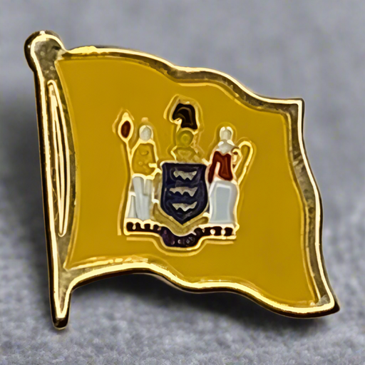 New Jersey Flag Lapel Pin 2025