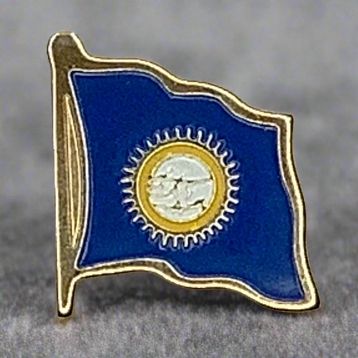 South Dakota Flag Lapel Pin 2025 