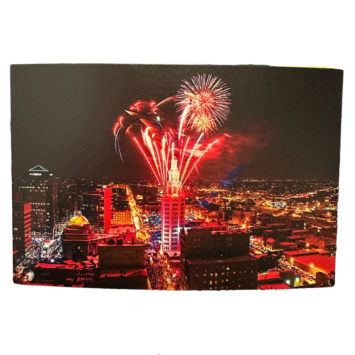 Fireworks Over Buffalo Card 