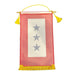Three Blue Service Stars Banner - Made in the USA