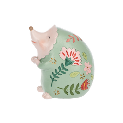 Springtime Friend Hedgehog Figurine