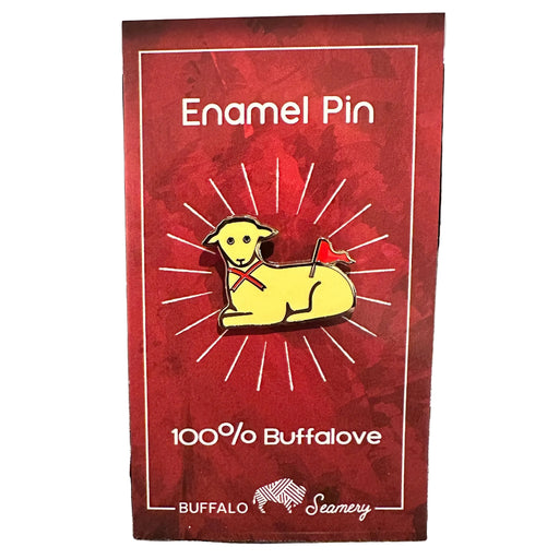 Butter Lamb Lapel Pin