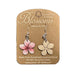 Cherry Blossoms Wood Earrings