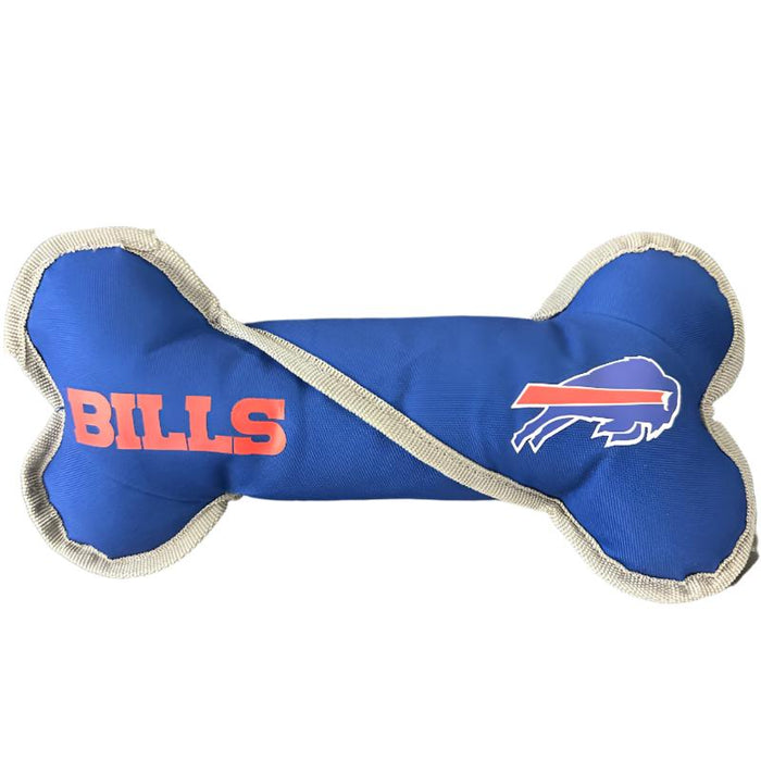 Buffalo Bills Tug Bone Dog Toy