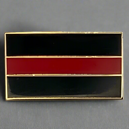 Thin Red Line Lapel Pin 2025