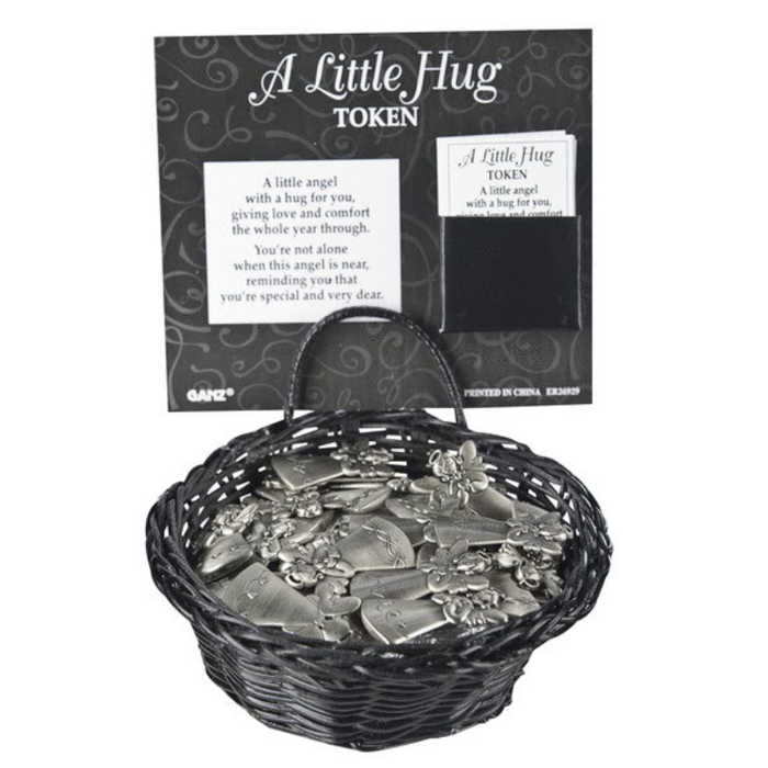 A Little Hug Angel Pocket Charm