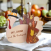 Eat, Drink, and Be Grateful Turkey Decor