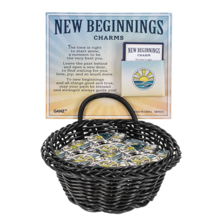New Beginnings Sun Pocket Charm
