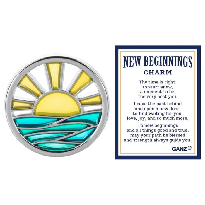 New Beginnings Sun Pocket Charm