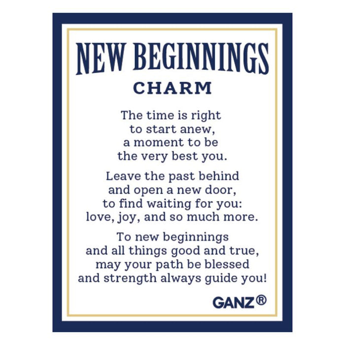 New Beginnings Sun Pocket Charm
