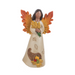 Autumn Leaves Cornucopia Angel Figurine