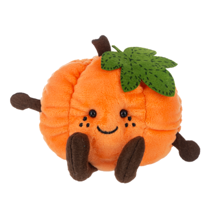 Fall Plush Cute Pumpkin Ornament