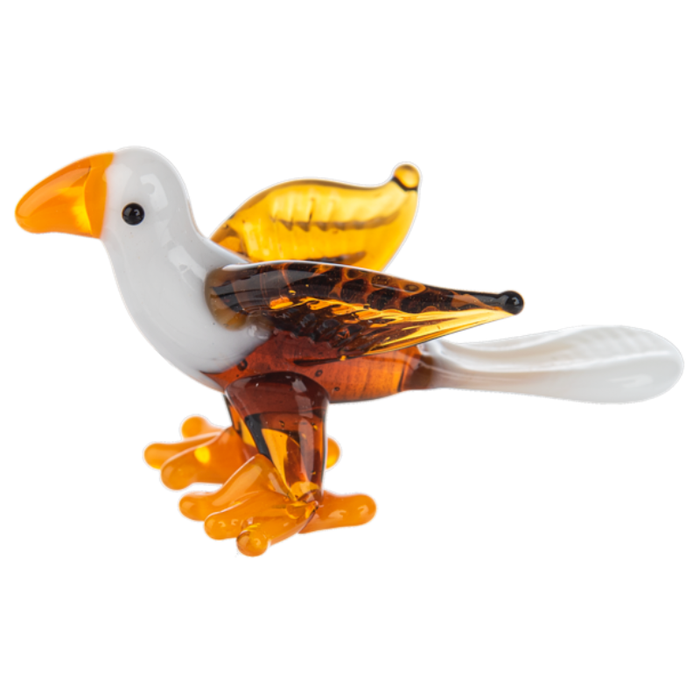 Bald Eagle Miniature Glass Figurine