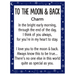I Love You to the Moon and Back Pocket Charm