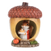 Acorn House Pie Squirrel Figurine