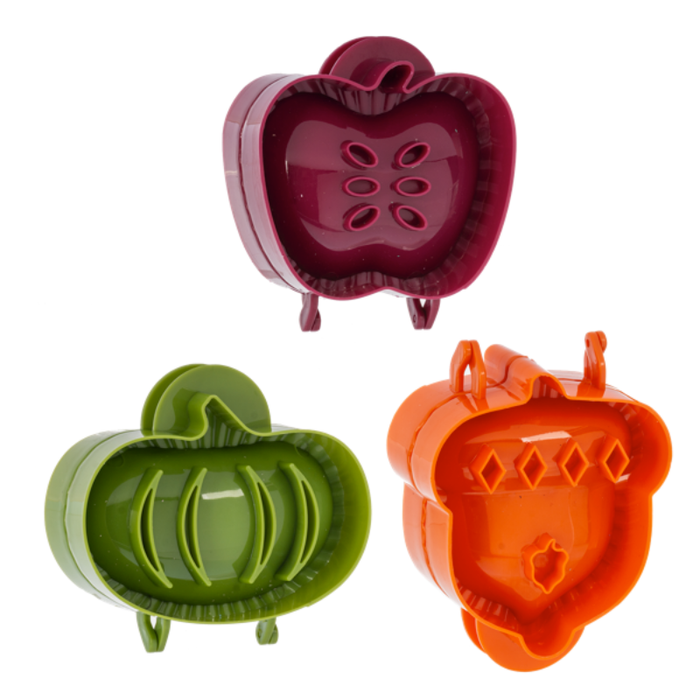 Mini Pie Mold - Assorted Fall Shapes