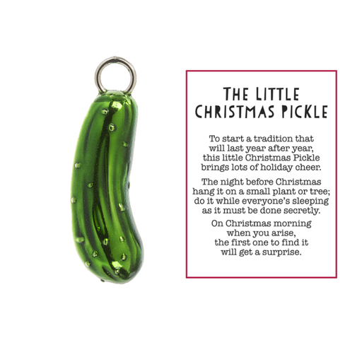 The Christmas Pickle Pocket Charm