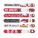 image showing assorted styles of Christmas themed nail files