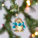 Small Hedgehog w/ Scarf Ornament