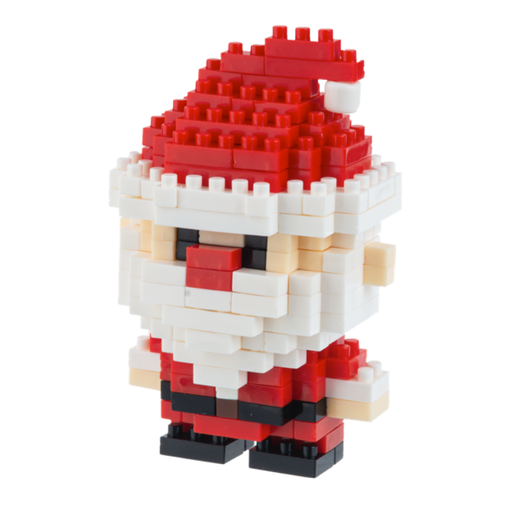 3D Christmas Building Blocks - Santa