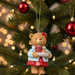 Christmas Bear w/ Cookie Tray Ornament