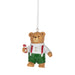 Christmas Bear w/ Candy Cane Ornament