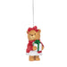 Christmas Bear w/ Present Ornament