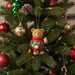 Christmas Bear w/ Stocking Ornament