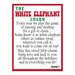 White Elephant Pocket Charm