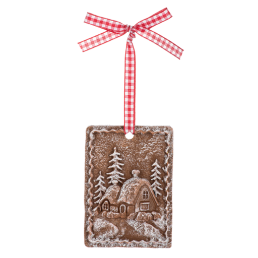 Gingerbread Cookie Ornament - House